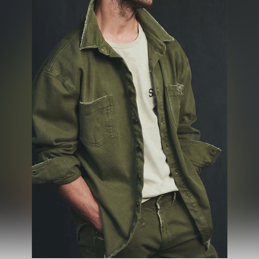 Men’s SER.O.YA Alex Shirt Jacket Sz XS NWT